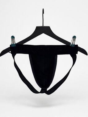 PUMP! Switch Black Mesh Jockstrap Size Large EUC